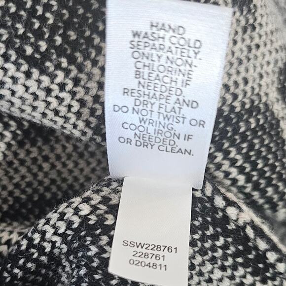 J.Jill Cotton Blend Button Front Cardigan Sweater Leopard Print Size M - Picture 7 of 7